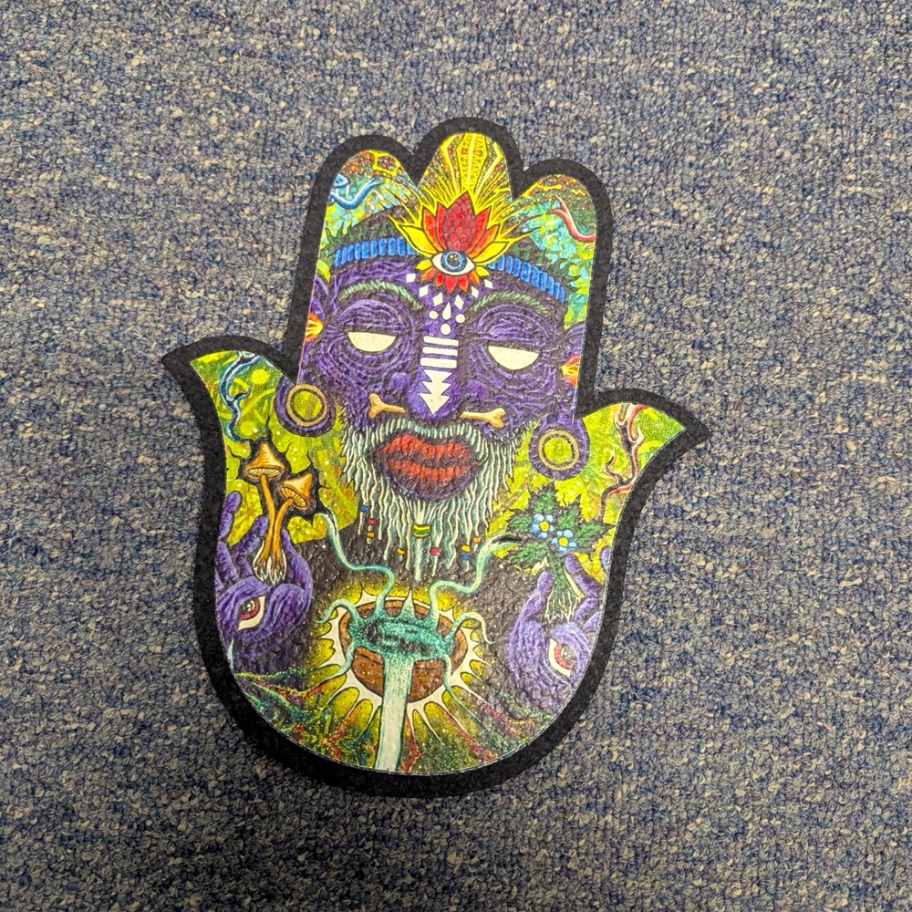 Hamsa Mood Mat with Witch Dr. East Coasters